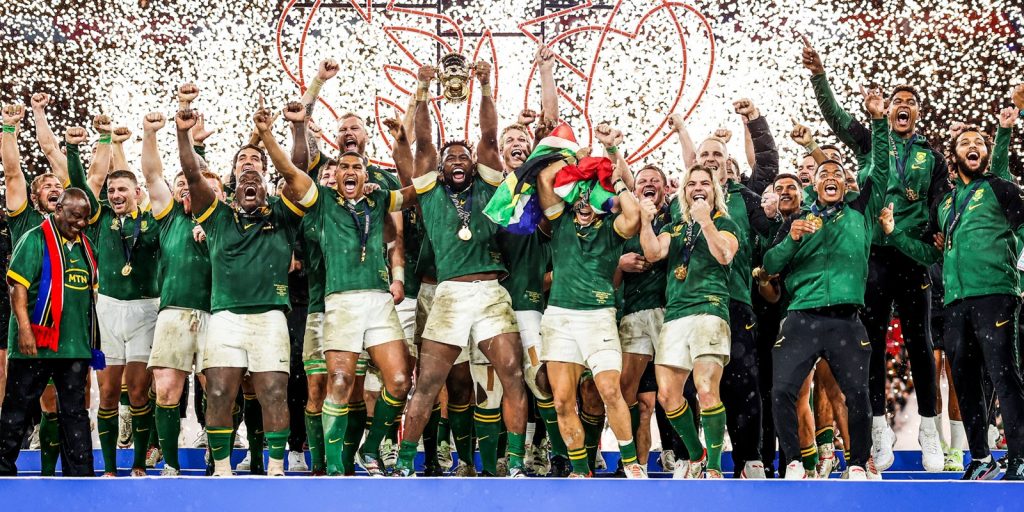 springboks rwc trophy lift