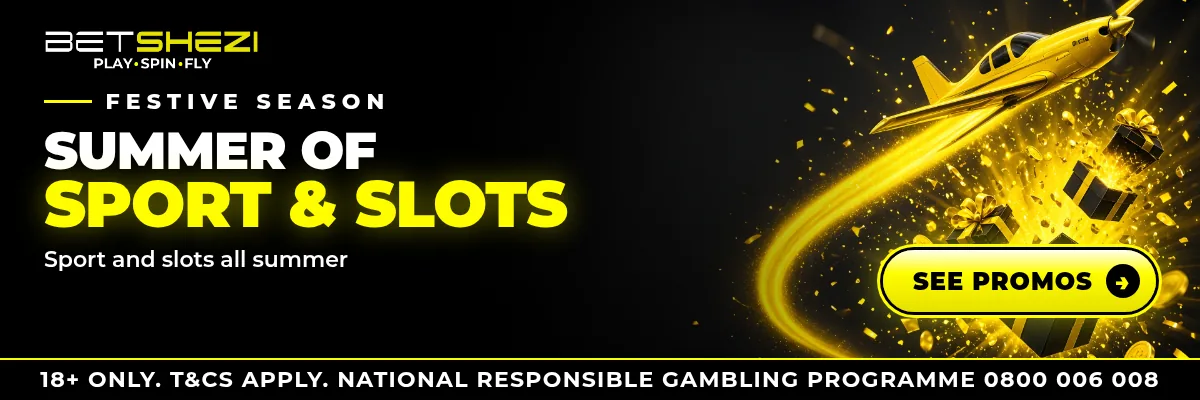 Summer of sport and slots: festive season promos. 18+ only, T&Cs apply.