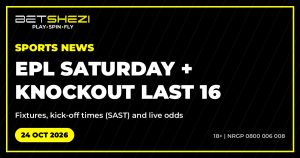 Read more about the article EPL Saturday and Carling Knockout weekend: what to watch, 24 Oct 2026